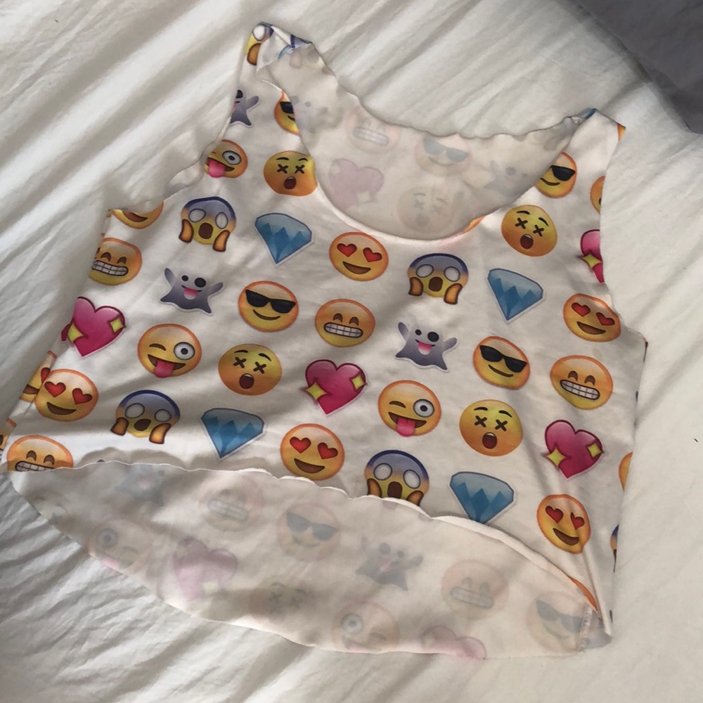 Emoji tank top